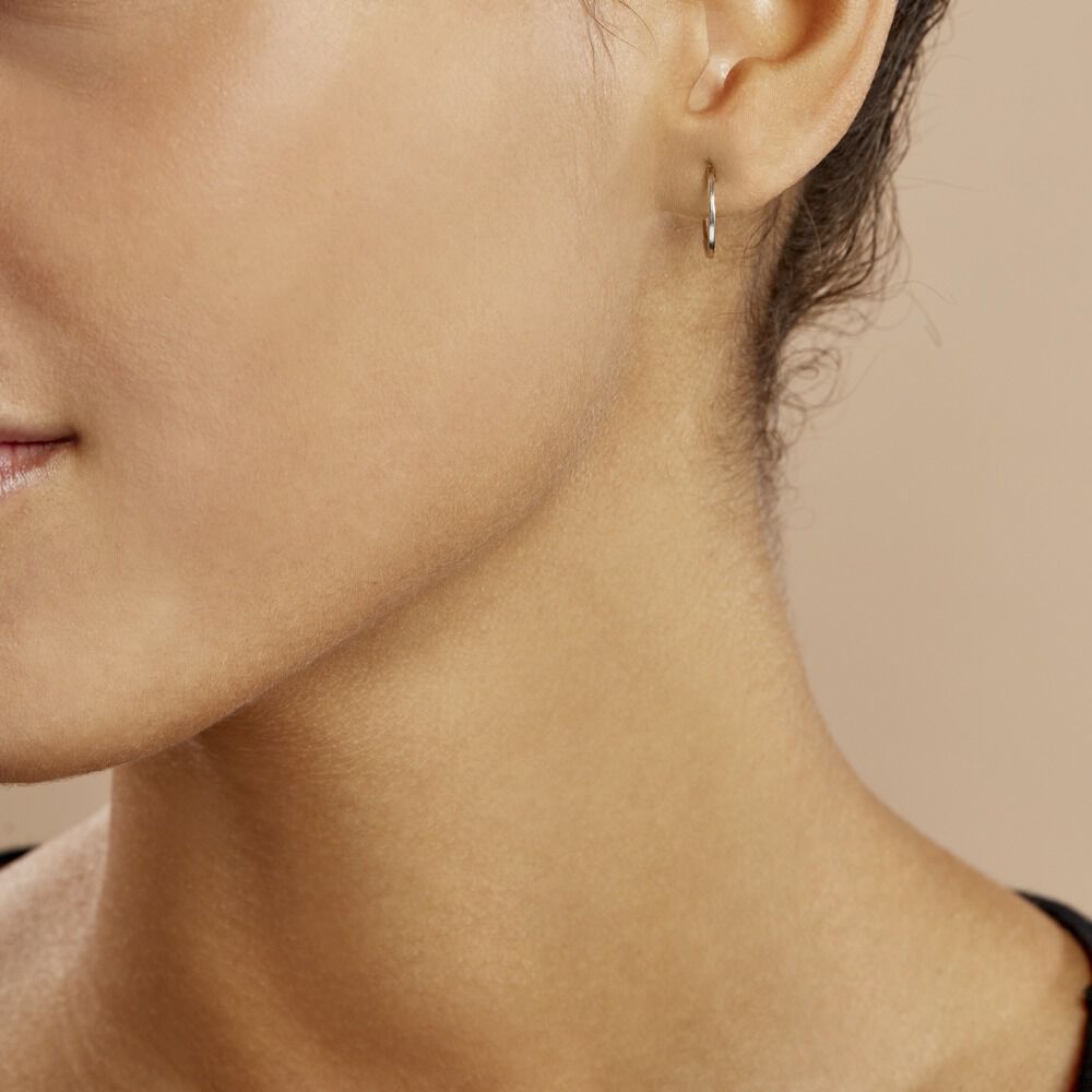 Créoles Valerina Or Blanc - Créoles Femme | Marc Orian