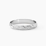 Alliance Hercule Or Blanc - Alliances duo Unisex | Marc Orian