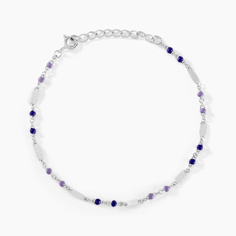 Bracelet Myliane Argent Blanc - Bracelets fantaisie Femme | Marc Orian