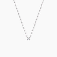 Collier Victoria Or Blanc Diamant - Parure de mariage Femme | Marc Orian