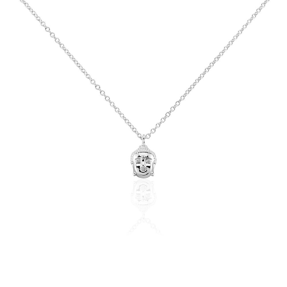 Collier Dhyana Argent Blanc - Colliers fantaisie Femme | Marc Orian