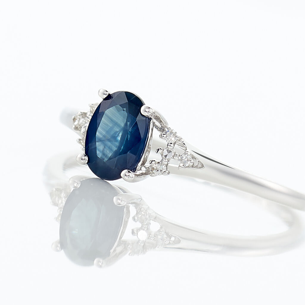Bague Marie Or Blanc Saphir Et Diamant B3dfbsb194i Marc Orian Bijouterie En Ligne