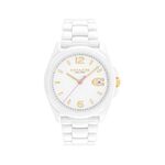 Montre Coach Greyson Blanc - Montres &eacute;tanches Femme | Marc Orian