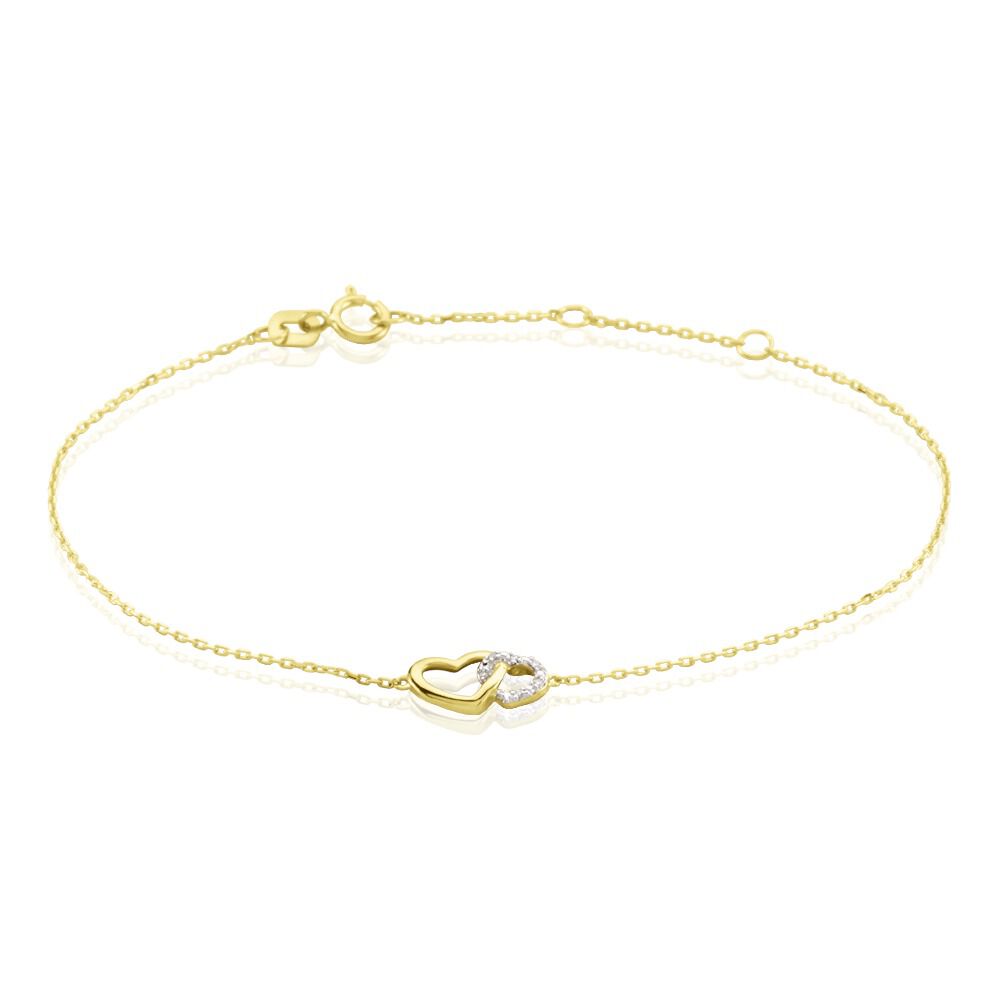 Bracelet Natalona Or Jaune Diamant - Bracelets chaînes Femme | Marc Orian