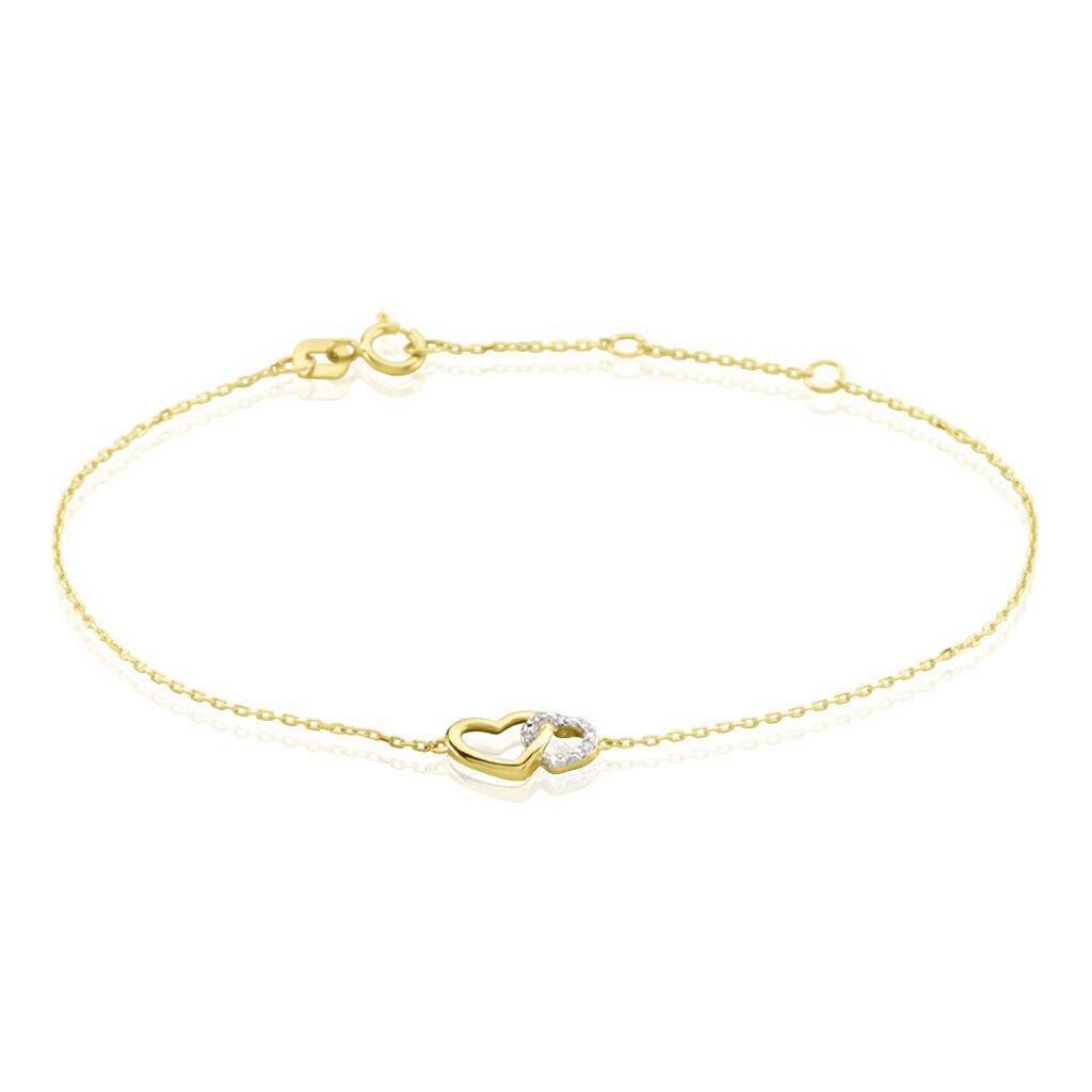 Bracelet Natalona Or Jaune Diamant - Bracelets chaînes Femme | Marc Orian