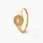 Chevali&egrave;re Damianus Or Jaune Diamant - Solitaires Femme | Marc Orian