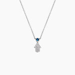 Collier Fidelma Argent Blanc Spinelle Oxyde De Zirconium - Colliers avec pierres Femme | Marc Orian