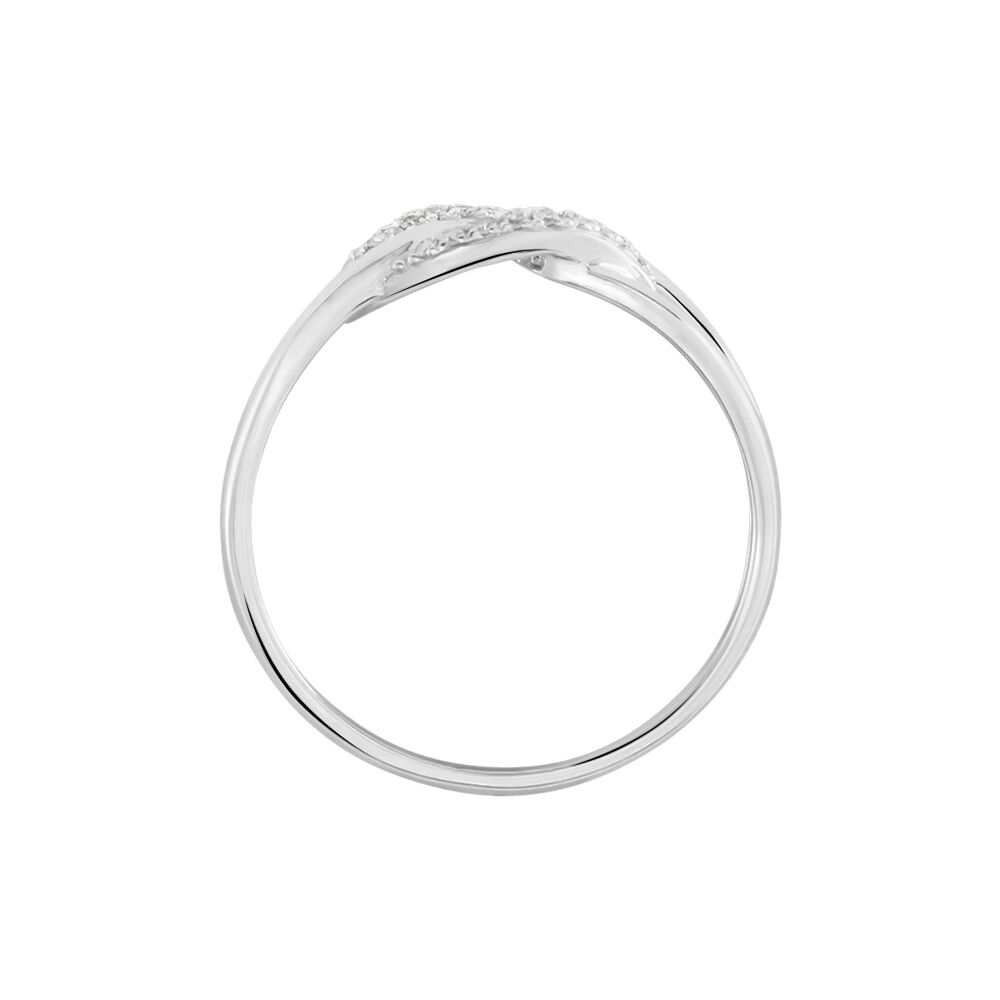Bague Simonara Or Blanc Diamant - Bagues pierres précieuses Femme | Marc Orian