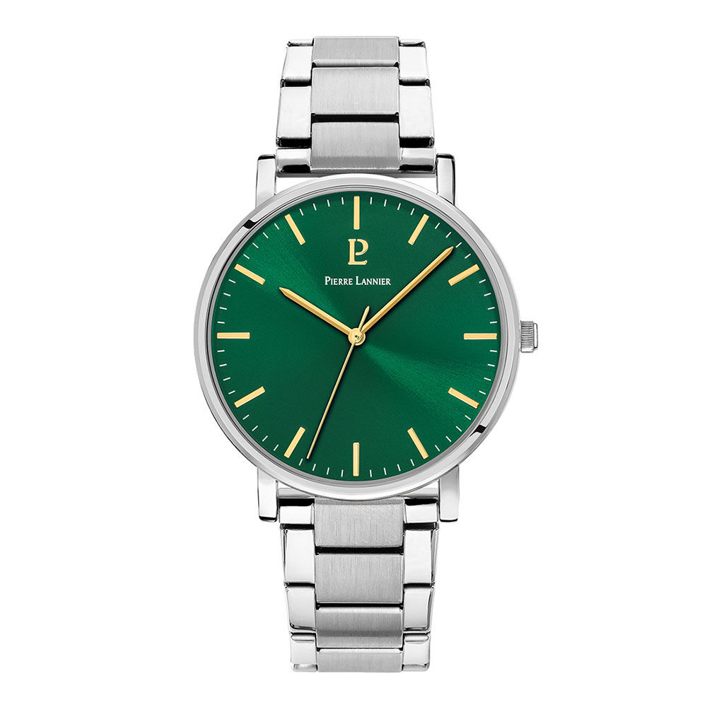 Montre Pierre Lannier Essential Vert - Montres étanches Homme | Marc Orian