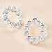 Boucles D'oreilles Puces Ryo Argent Blanc Oxyde De Zirconium - Puces Femme | Marc Orian
