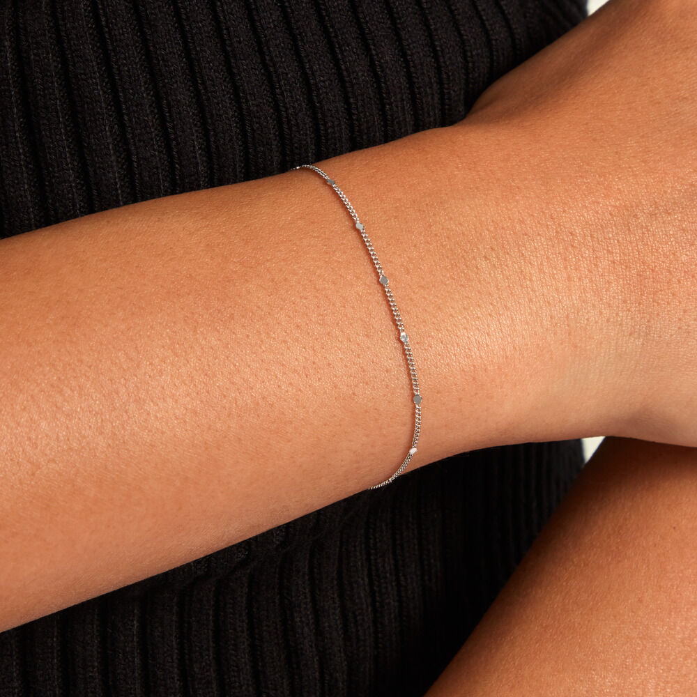 Bracelet Maden Argent Blanc - Bracelets fantaisie Femme | Marc Orian