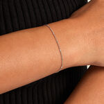 Bracelet Maden Argent Blanc - Bracelets fantaisie Femme | Marc Orian