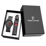 Coffret De Montre Pierre Lannier Paddock Noir - Montres automatiques Homme | Marc Orian