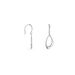 Boucles D'oreilles Pendantes Ketyae Argent Blanc - Pendantes Femme | Marc Orian