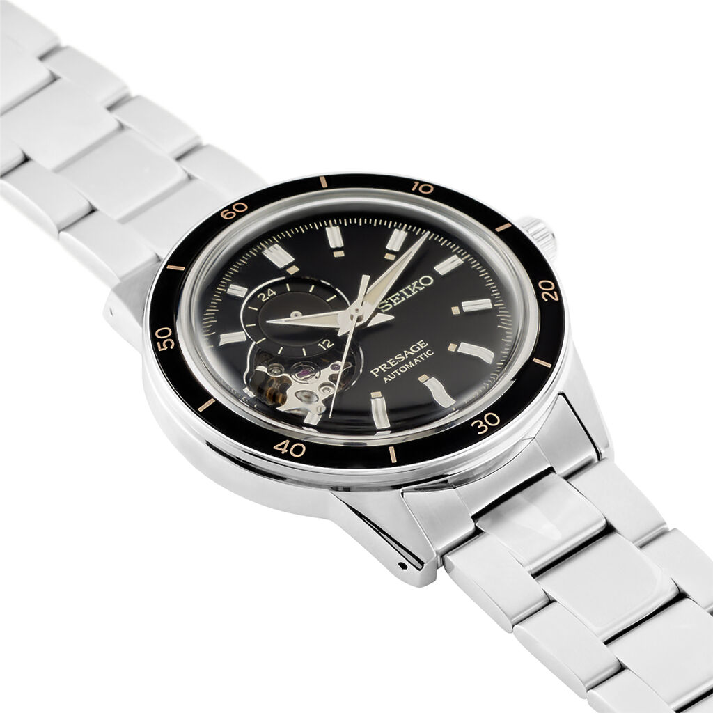 Montre Seiko Presage Noir - Montres automatique Homme | Marc Orian