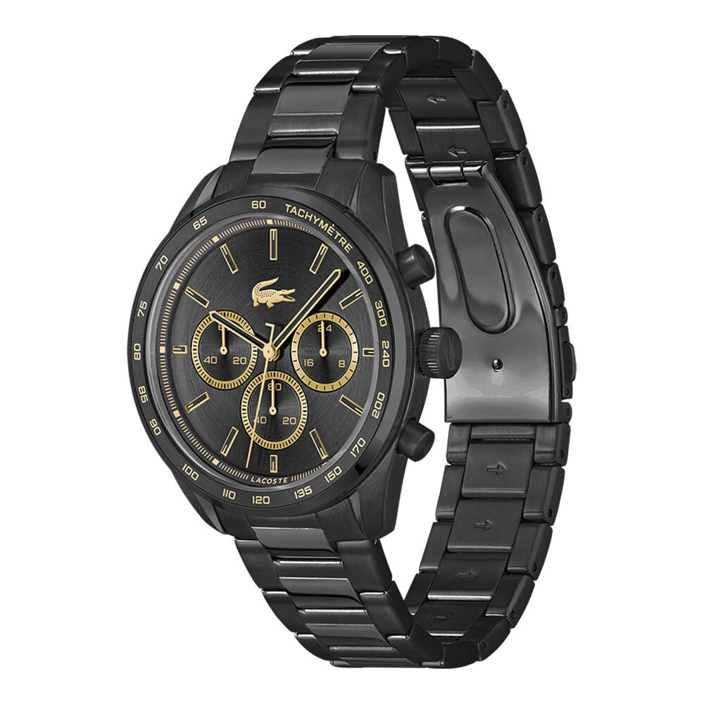 Montre Lacoste Boston Noir - Nouveautés Homme | Marc Orian