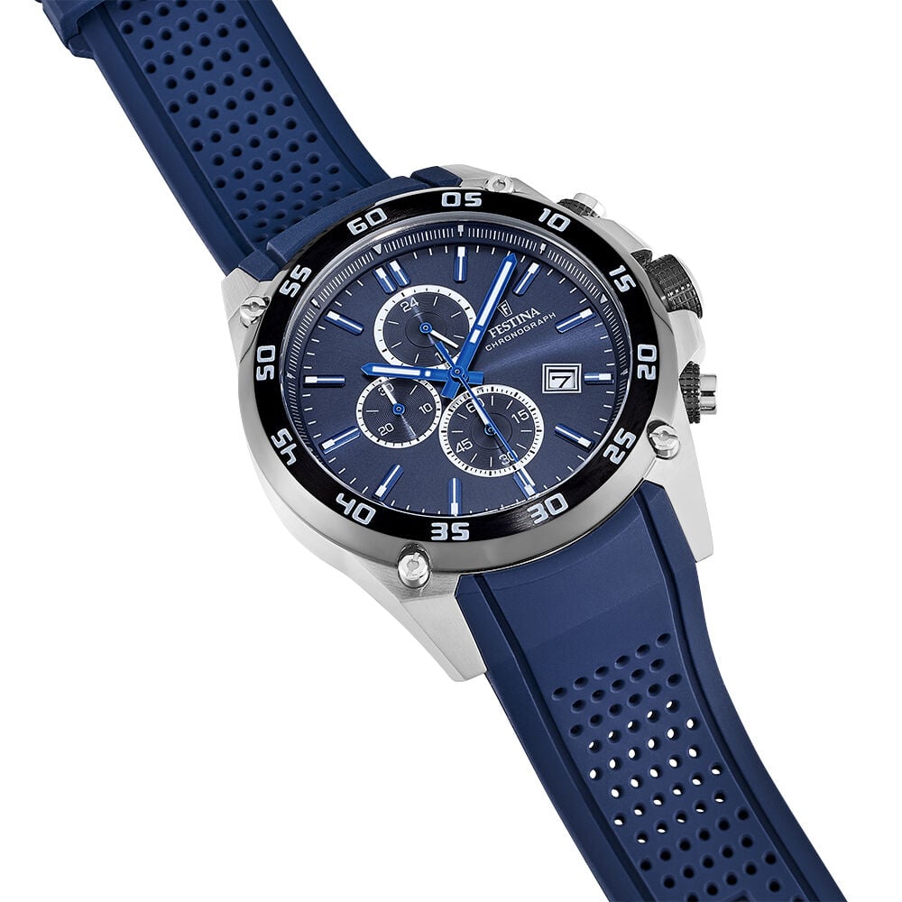 Festina sales homme bleu