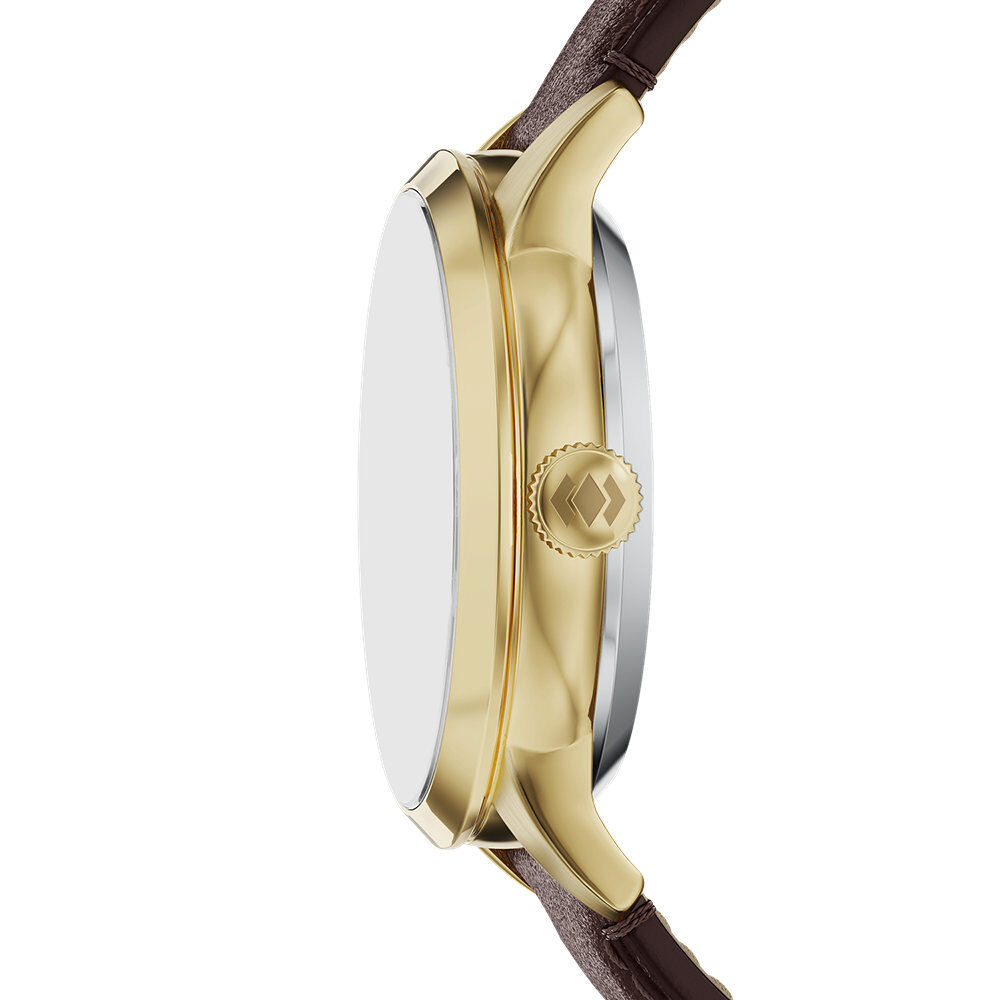 Montre Fossil Townsman C&oelig;ur Battant Marron - Montres automatiques Homme | Marc Orian