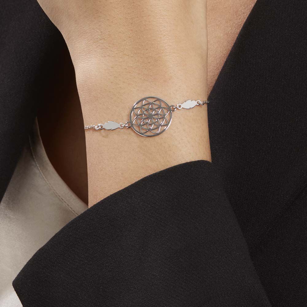 Bracelet Enola Argent Blanc -  Femme | Marc Orian