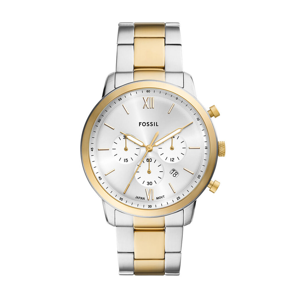 Montre Fossil Neutra Chrono Argent&eacute; - Montres &eacute;tanches Homme | Marc Orian