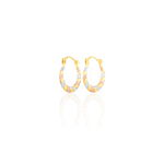 Cr&eacute;oles Rosaura Or Tricolore - Cr&eacute;oles Femme | Marc Orian