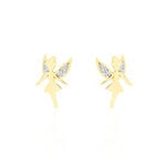 Boucles D'oreilles Puces Phillie Or Jaune - Puces Enfant | Marc Orian
