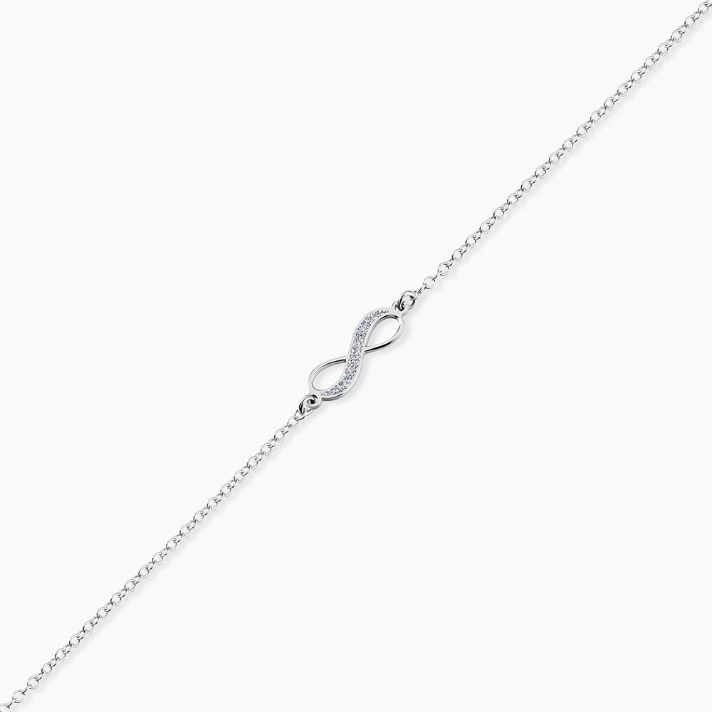 Bracelet Zelma Argent Blanc - Bracelets fantaisie Femme | Marc Orian