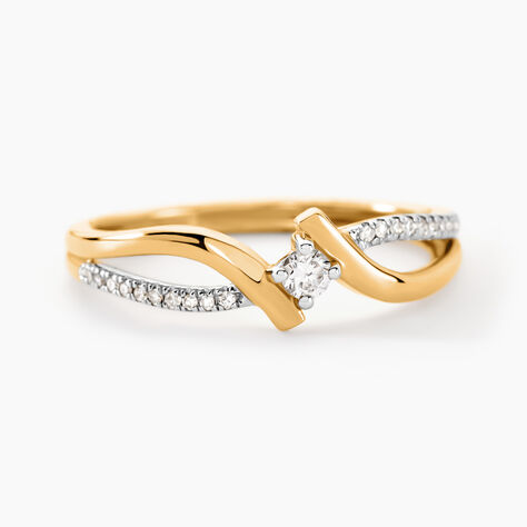 Bague Orianna Or Jaune Diamant - Bagues pierres précieuses Femme | Marc Orian