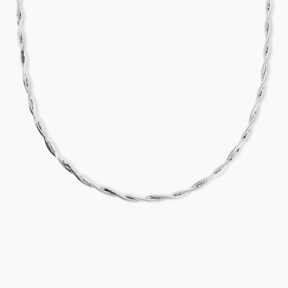 Collier Ciel Argent Blanc - Chaines Femme | Marc Orian