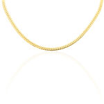 Collier Doline Maille Anglaise Or Jaune - Chaines Femme | Marc Orian