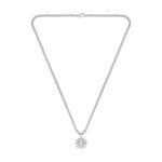 Collier Boss North Acier Blanc - Colliers Homme | Marc Orian