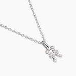 Collier Astra Argent Blanc Oxyde De Zirconium - Colliers avec pierres Femme | Marc Orian