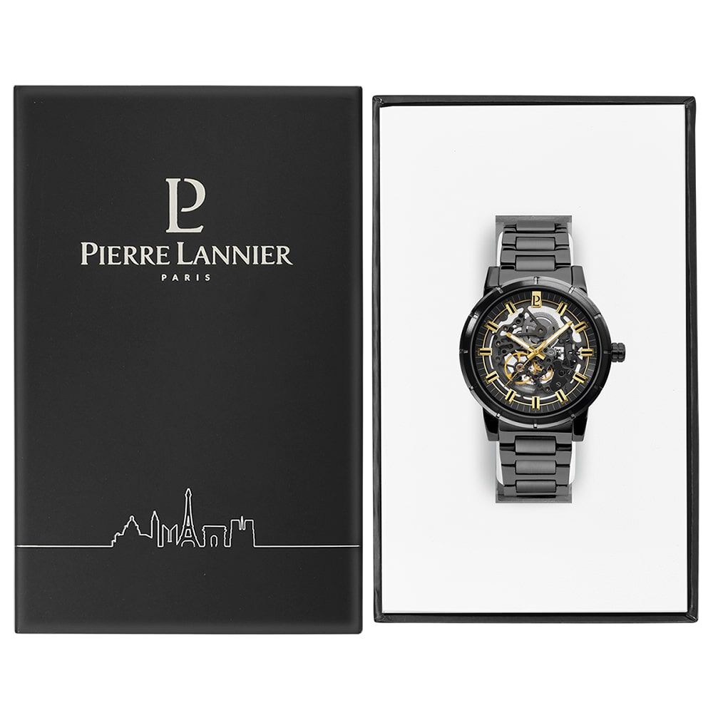 Montre Pierre Lannier Collection Automatique Noir - Montres automatiques Homme | Marc Orian