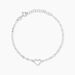 Bracelet Argent Blanc Hariane - Bracelets fantaisie Femme | Marc Orian