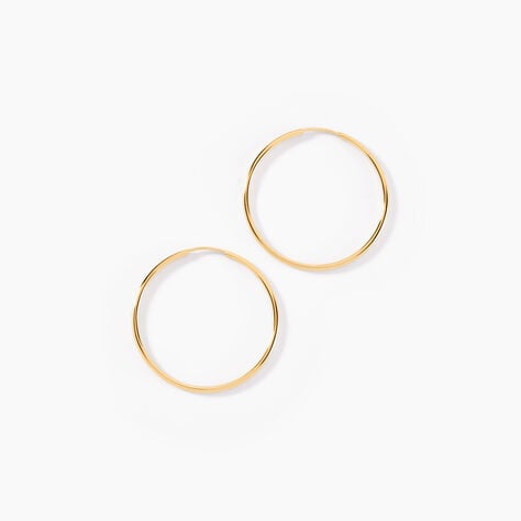 Cr&eacute;oles Valencina Or Jaune - Cr&eacute;oles Femme | Marc Orian