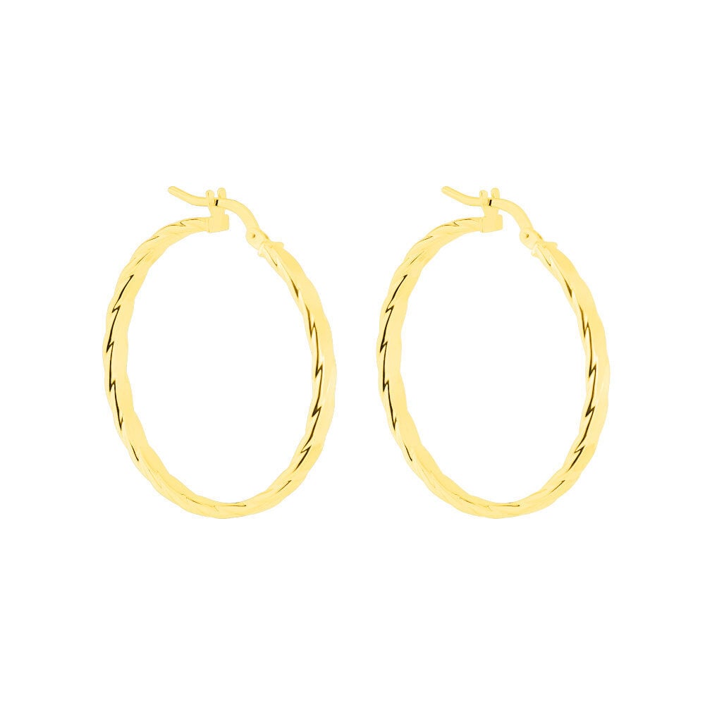 Cr&eacute;oles Deniz Or Jaune - Cr&eacute;oles Femme | Marc Orian