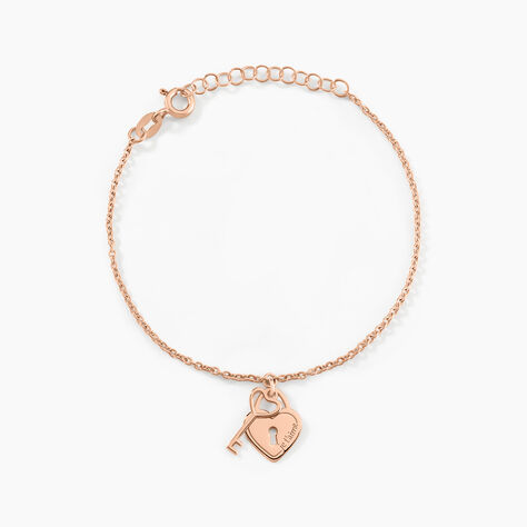 Bracelet Lyov Argent Rose - Bracelets chaînes Femme | Marc Orian