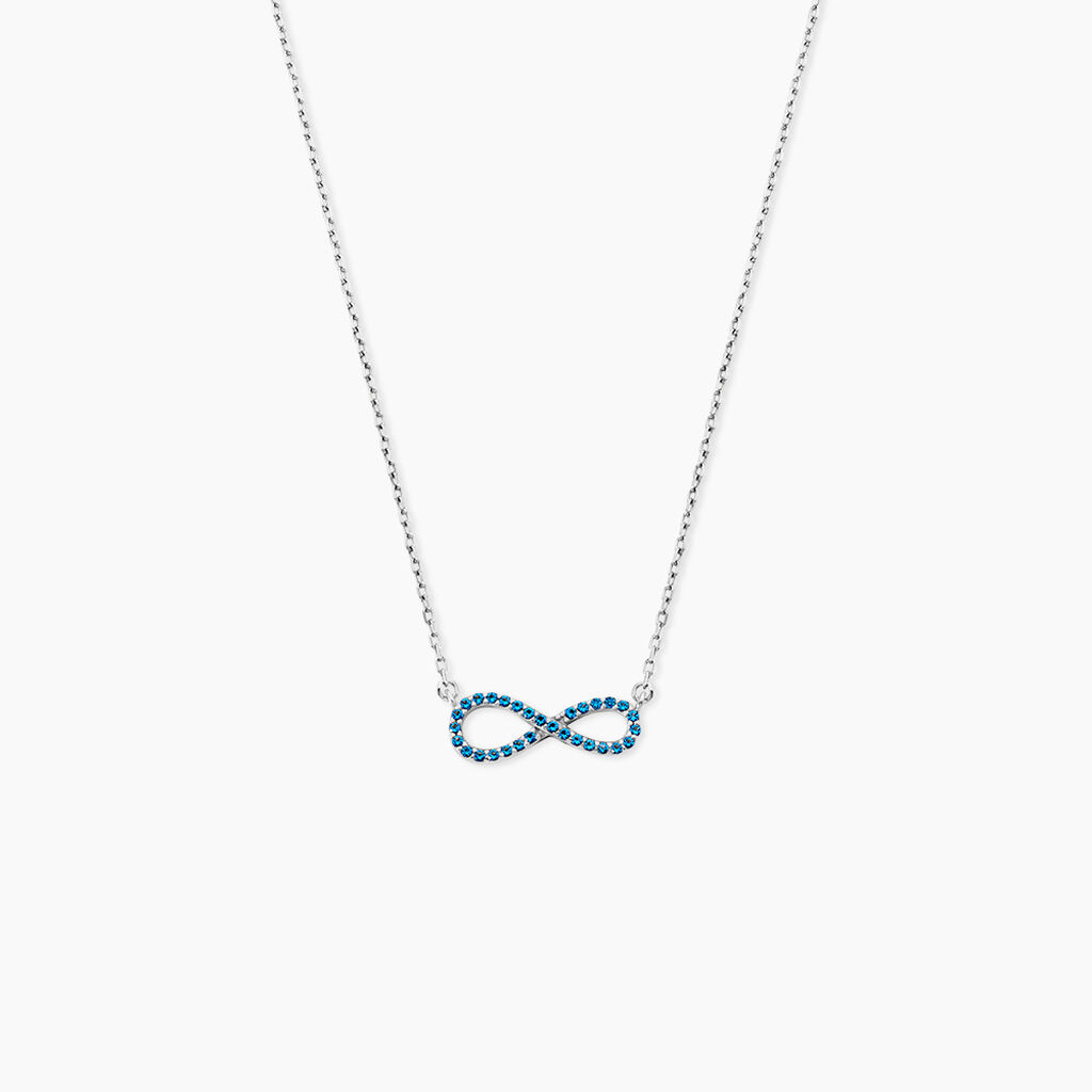 Collier Amita Argent Blanc Oxyde De Zirconium - Colliers avec pierres Femme | Marc Orian