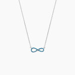 Collier Amita Argent Blanc Oxyde De Zirconium - Colliers avec pierres Femme | Marc Orian