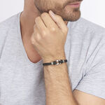 Bracelet Orancie Acier Blanc - Bracelets cordons Homme | Marc Orian