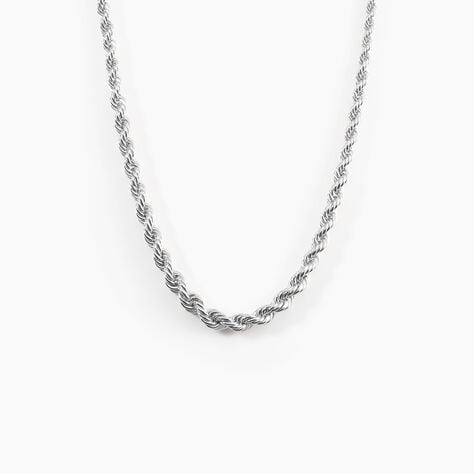 Chaine Jerry Maille Corde Or Blanc - Chaines Femme | Marc Orian