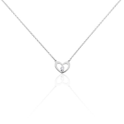 Collier Argent Savin Oxydes De Zirconium - Colliers avec pierres Femme | Marc Orian