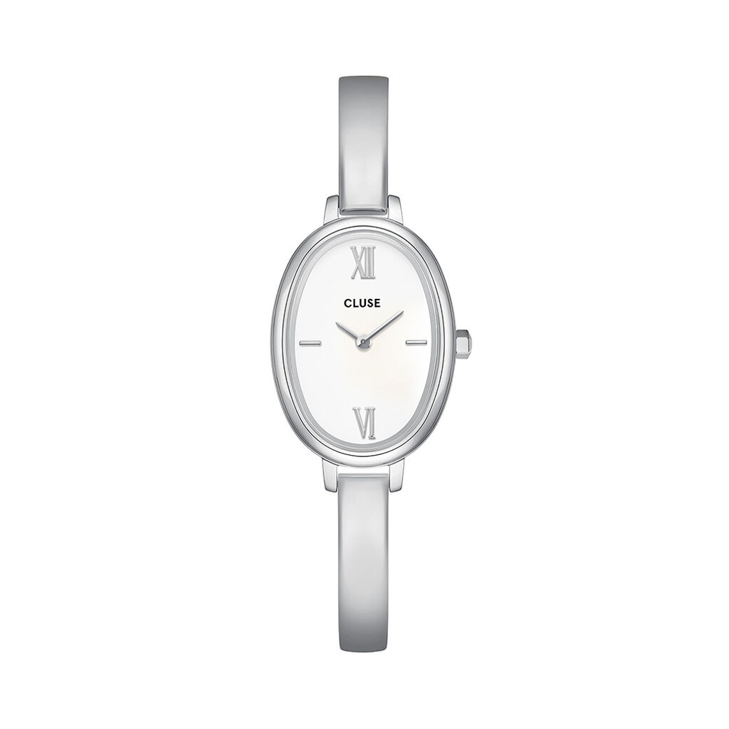 Montre Cluse L'Ovale Blanc - Montres &eacute;tanches Femme | Marc Orian