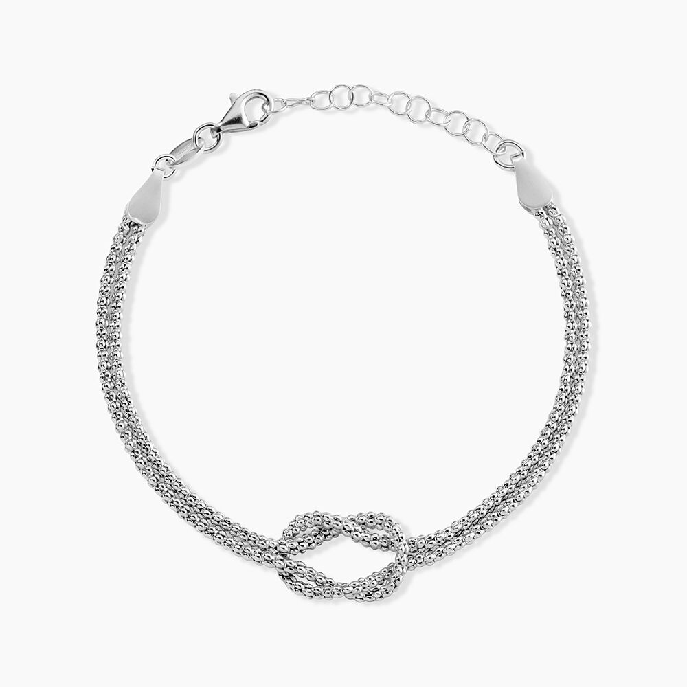 Bracelet Haria Argent Blanc - Bracelets fantaisie Femme | Marc Orian
