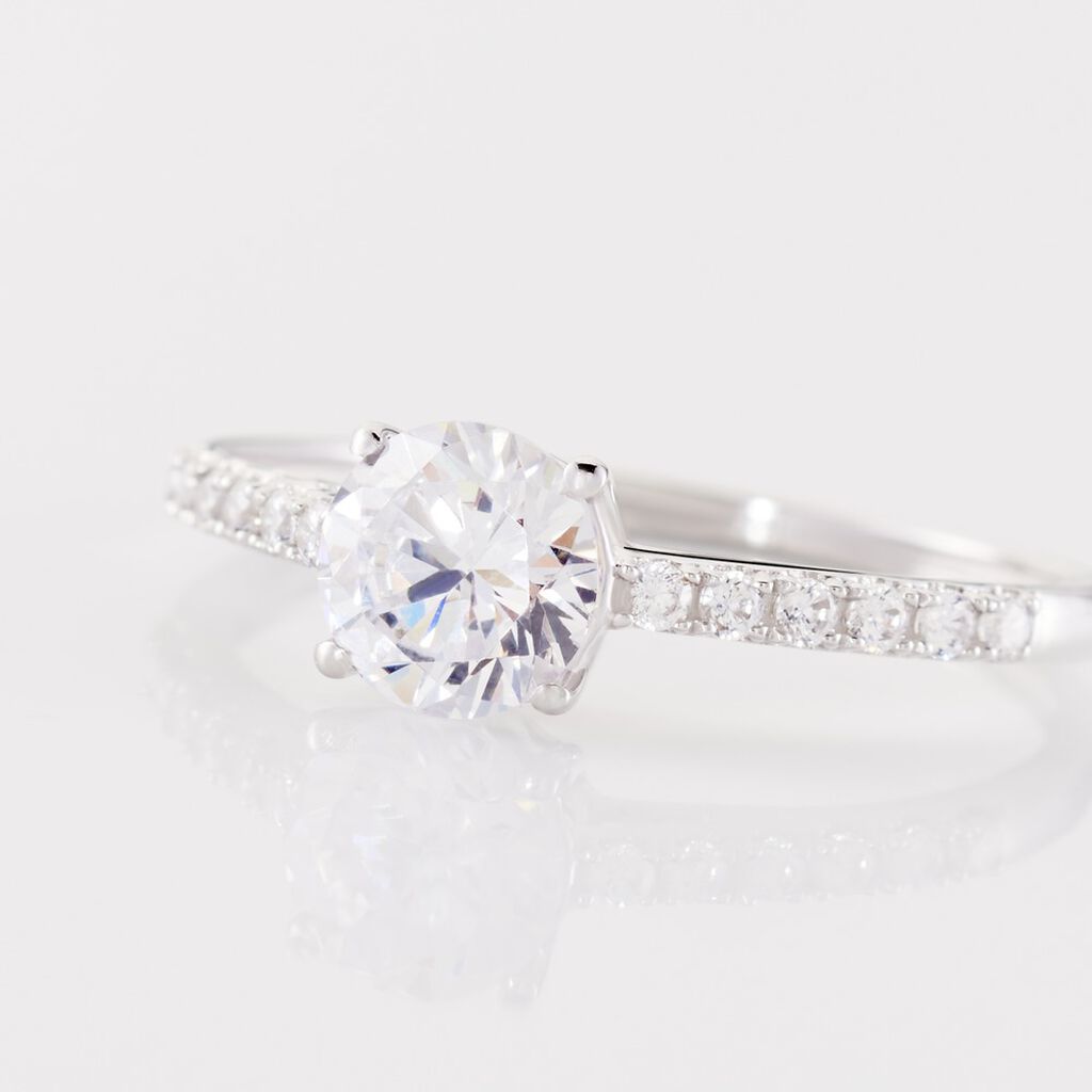 Bague Manon Or Blanc Oxyde - Bagues Femme | Marc Orian