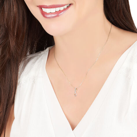 Collier Entrelace Or Jaune Diamant - Colliers Femme | Marc Orian