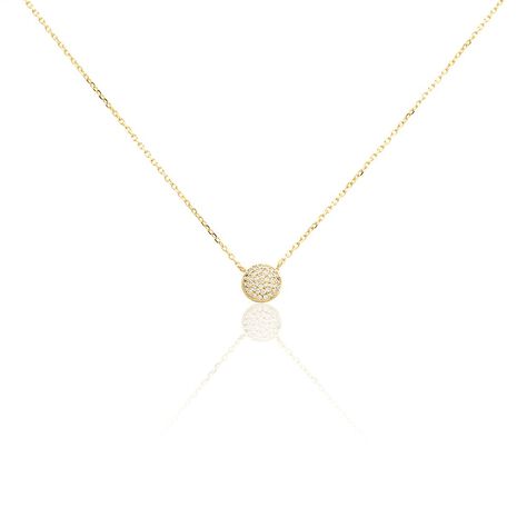 Collier Plaqué Or Larraso Oxydes De Zirconium - Colliers avec pierres Femme | Marc Orian