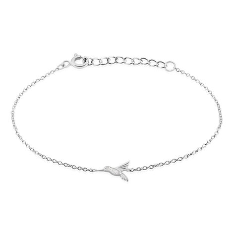Bracelet Irysa Argent Blanc Oxyde De Zirconium - Bracelets chaînes Femme | Marc Orian
