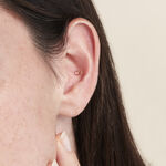 Piercing D'oreilles Unitaire Acier Dor&eacute; Piia Oxyde De Zirconium - Bijoux fantaisie Famille | Marc Orian