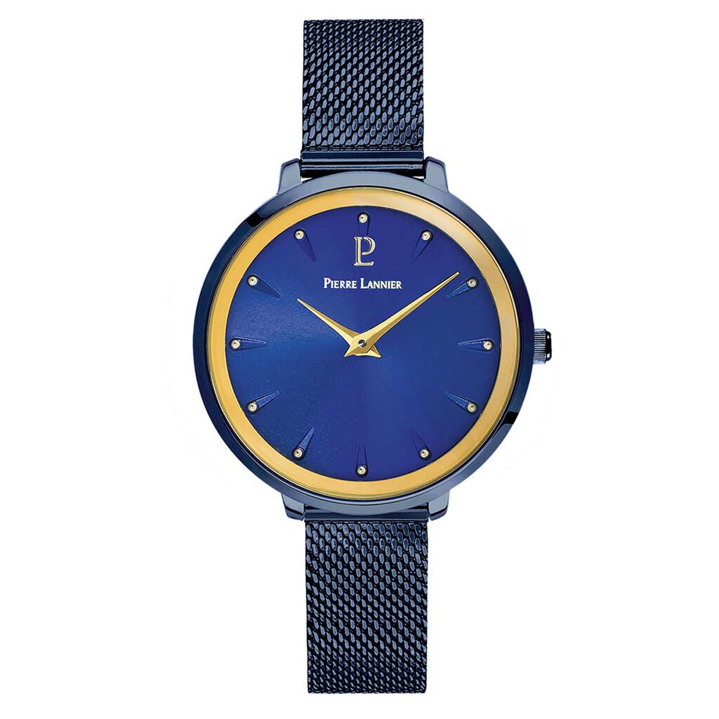 Montre Pierre Lannier Asteroide Bleu - Montres classiques Femme | Marc Orian
